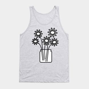 Wildflowers in a jar Tank Top